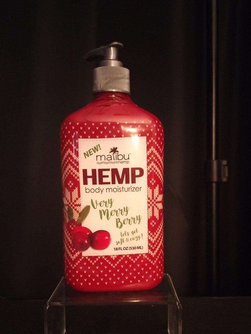 Malibu Hemp Very Merry Berry Body Moisturizer